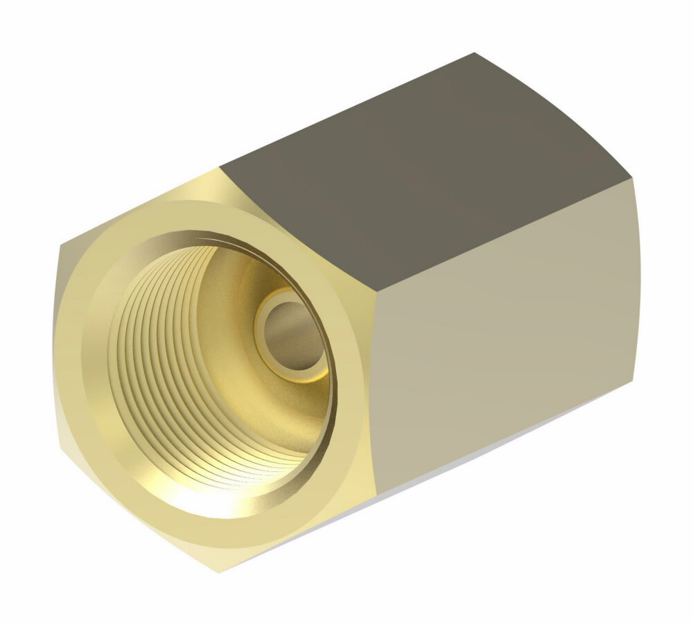 DANFOSS POWER SOLUTIONS (AEROQUIP INC-ALTERNATE) Brass 42 deg Inv Flare  Union 302X6 Hydraulic Supply Co.