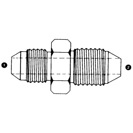 Steel Male JIC To JIS Adapters 1892 Hydraulic Supply Co.