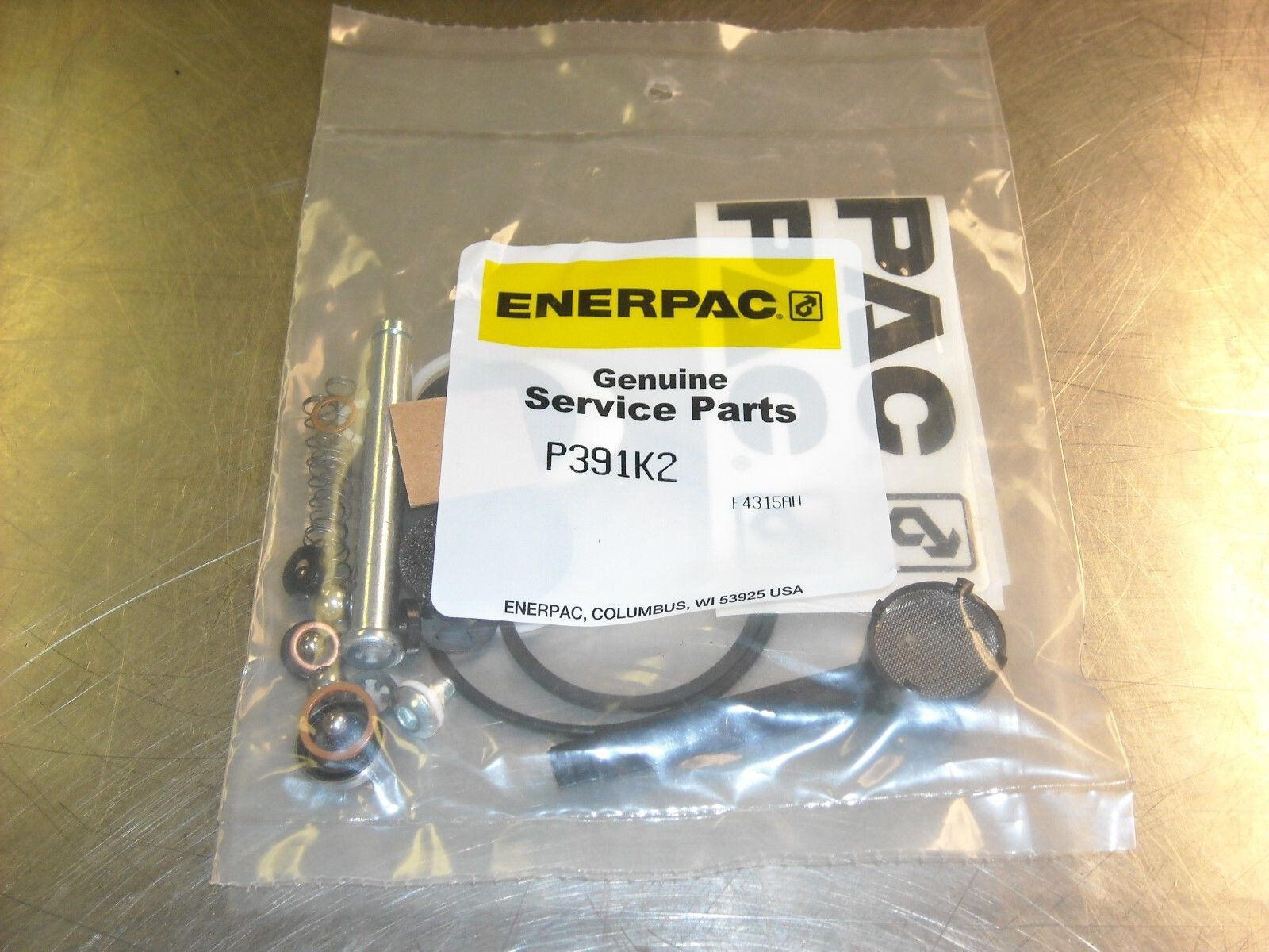 ENERPAC Hydraulic Hand Pump Repair Kit P391K2 Hydraulic Supply Co.